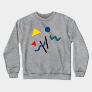 Squiggles and Shapes Crewneck Sweatshirt